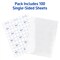 Avery Clear Laminating Sheets, 9" x 12", Permanent Self-Adhesive, 100 Self-Laminating Sheets (2-Pack of 73601)